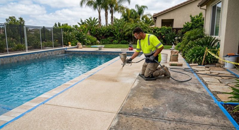 Concrete Flatwork Repair Service