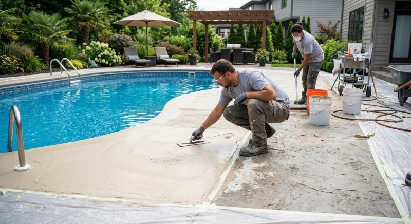 Concrete Flatwork Repair Service